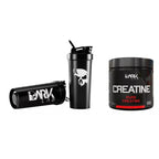 Kit de Creatina Monohidratada 100% Pura 300g ou 150g + Fuse - Dark Lab Cocktail