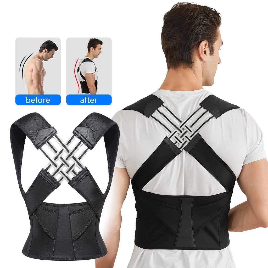 Corretor Postural Lombar para Mulheres e Homens