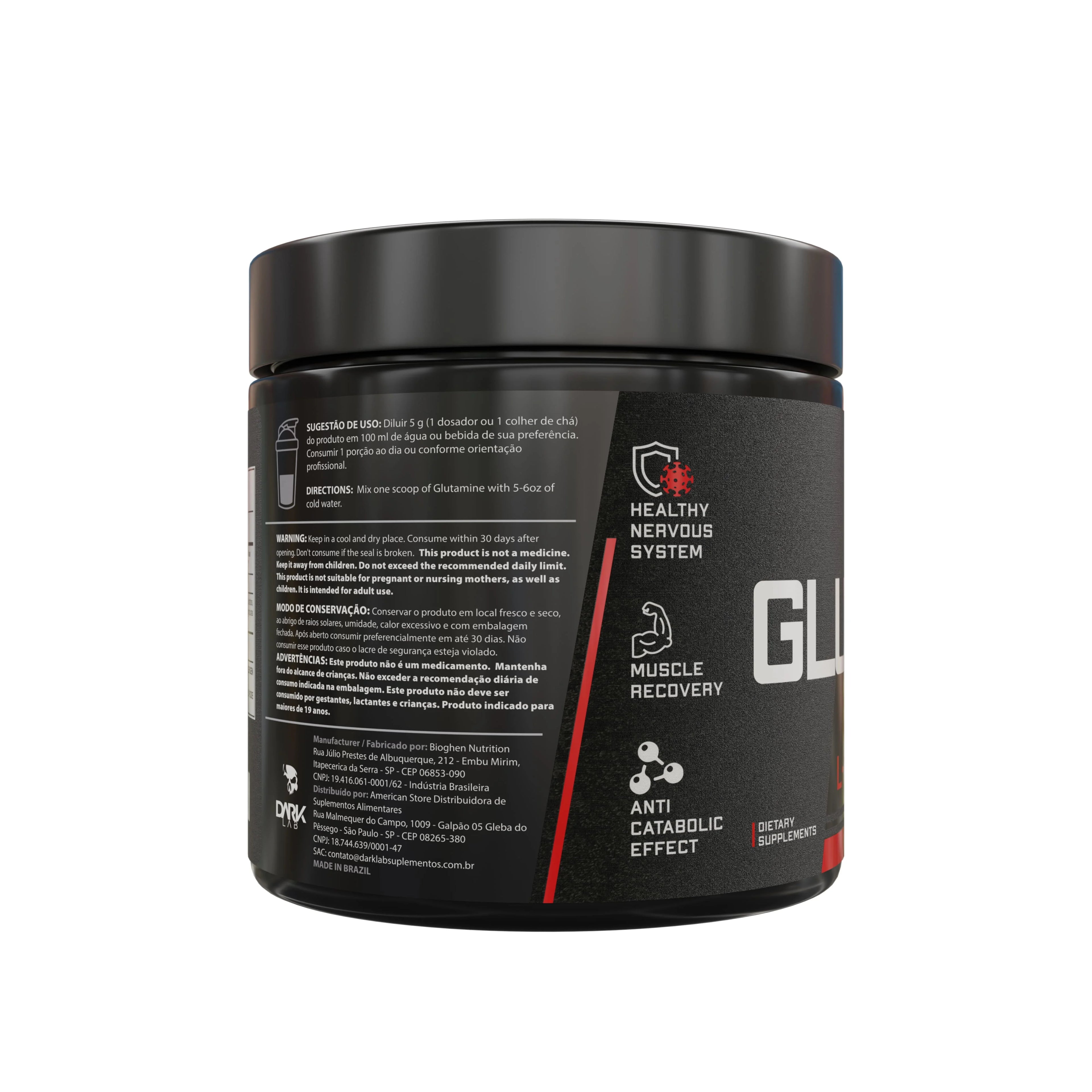 Glutamine (150g / 300g) Dark Lab
