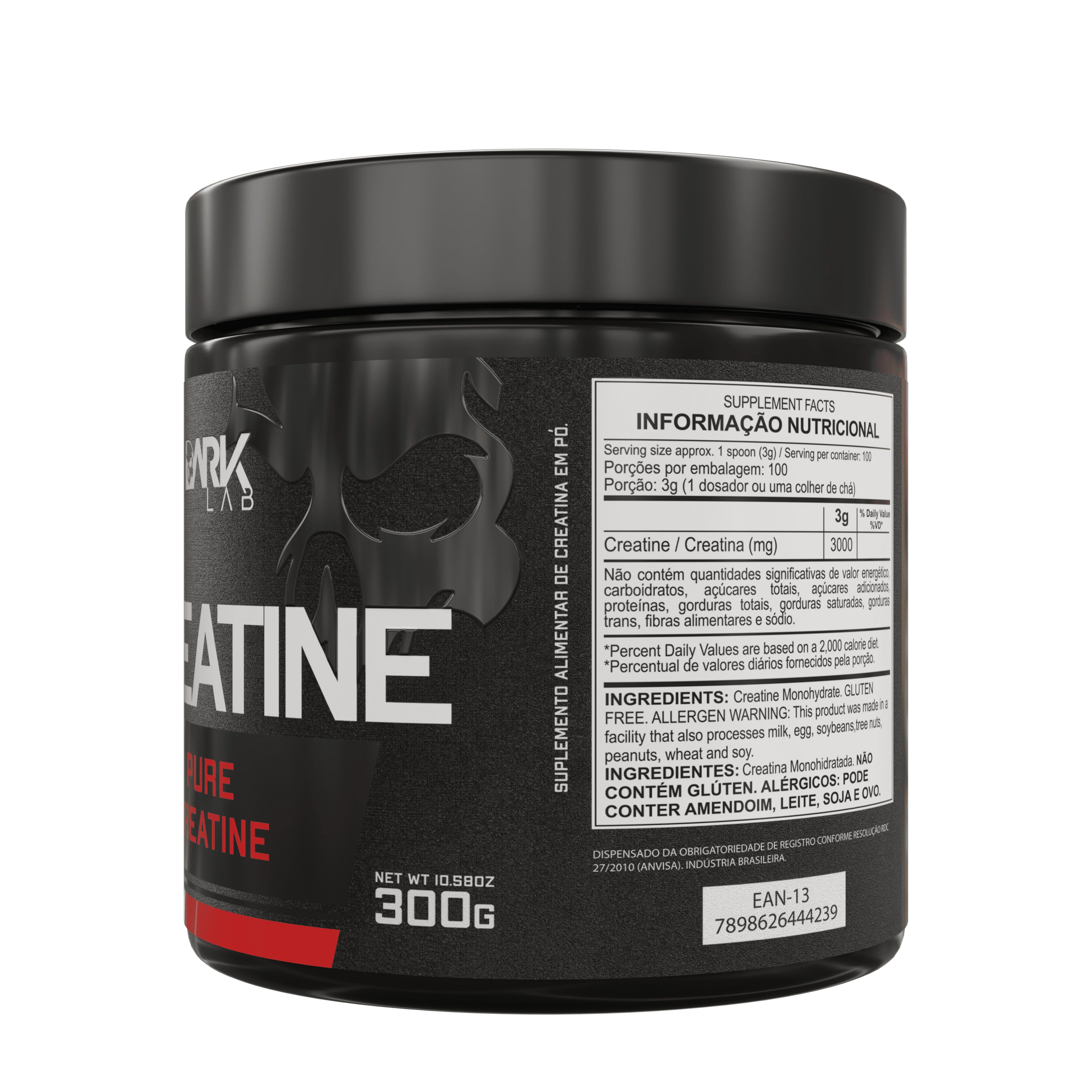 KIT Whey Protein One Refil 900g + Creatina Monohidratada Pura 300g
