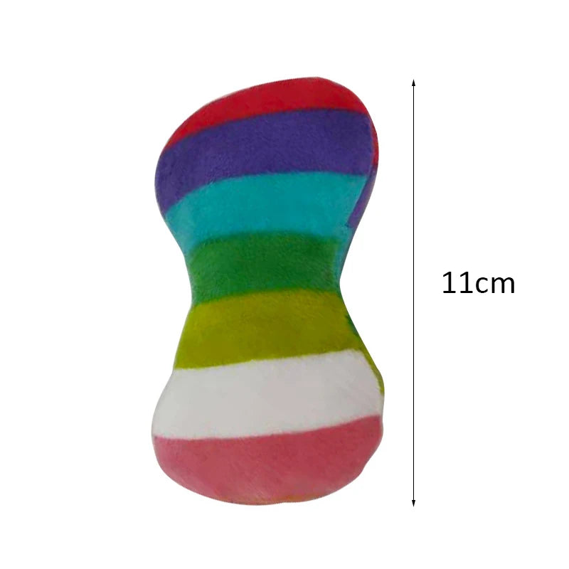Brinquedo fofo para cachorro e gato que faz barulho ao ser mastigado
