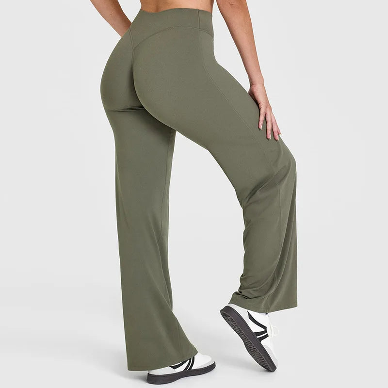 Calça legging feminina NCLAGEN SoftMotion de perna reta