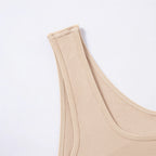 Sutiã esportivo feminino sem costura com suporte médio