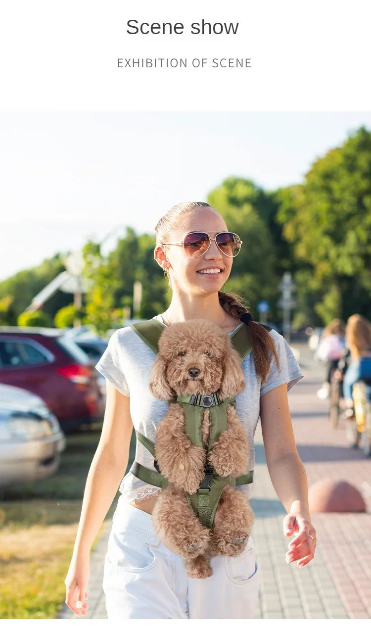 Mochila peitoral para animais de estimação