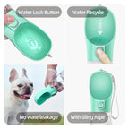 Garrafa de água para cães e gatos