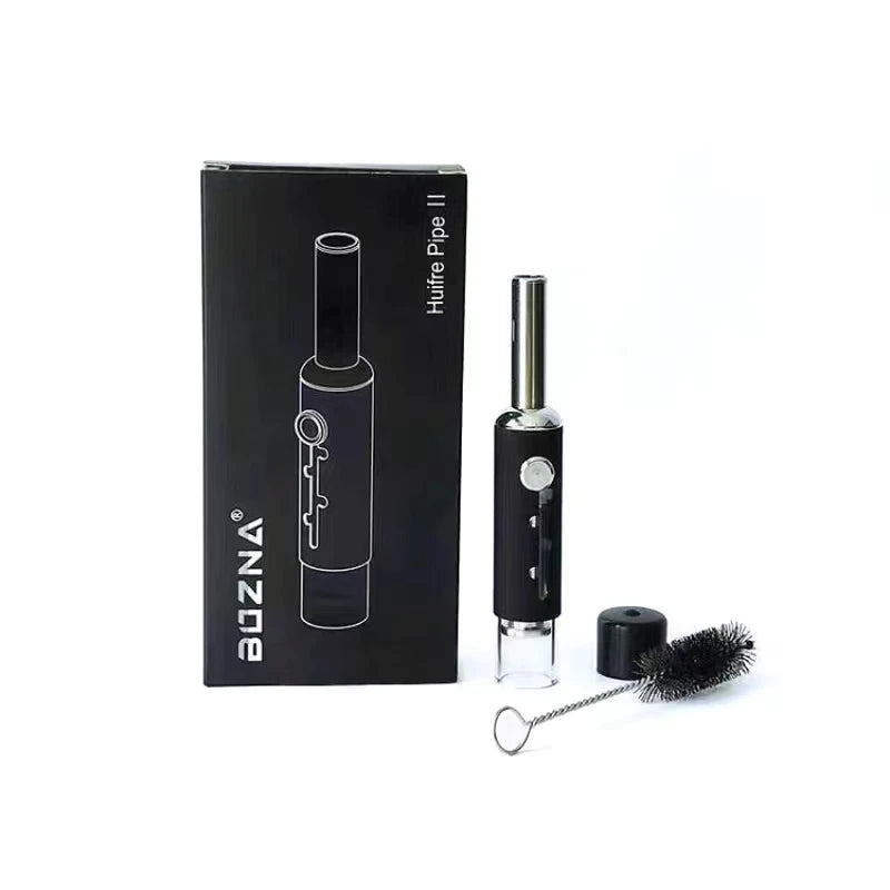 Cachimbo de metal para fumar ervas secas, com 5 níveis de ajuste