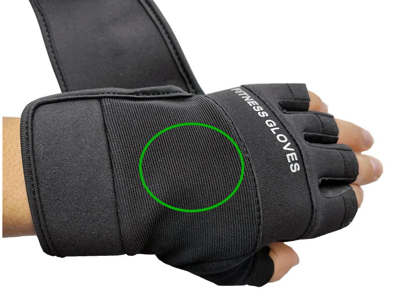Luvas de musculação para academia