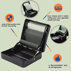 Máquina semiautomática de enrolar papel, kit para caixa de tabaco