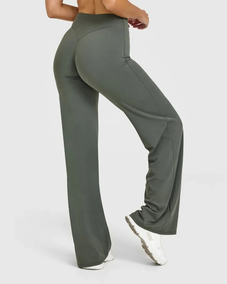 Calça legging feminina NCLAGEN SoftMotion de perna reta