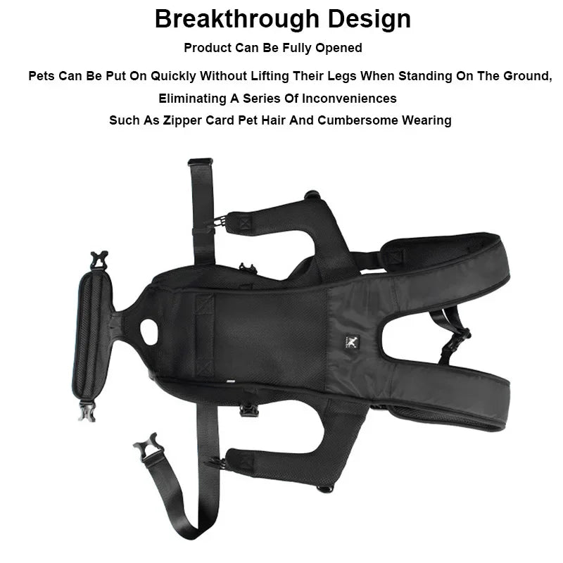 Mochila peitoral para animais de estimação