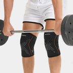1 unidade de joelheira de 7 mm para levantamento de peso e powerlifting