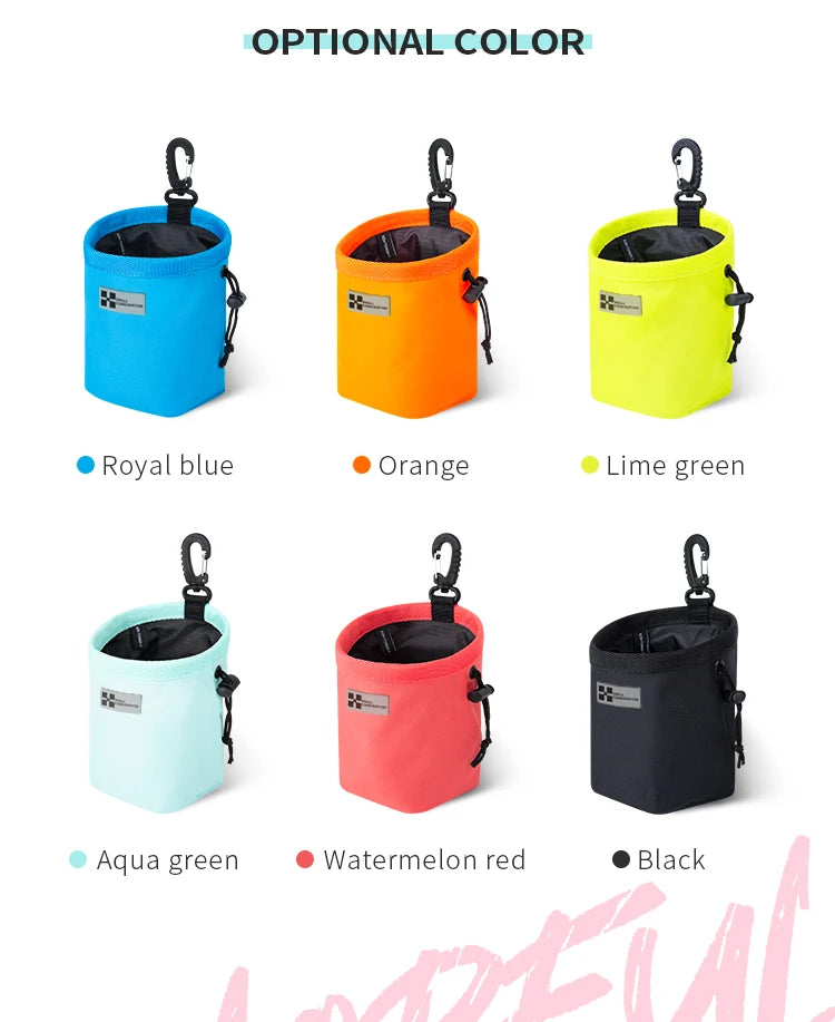 Bolsa portátil pequena para treinamento de cães