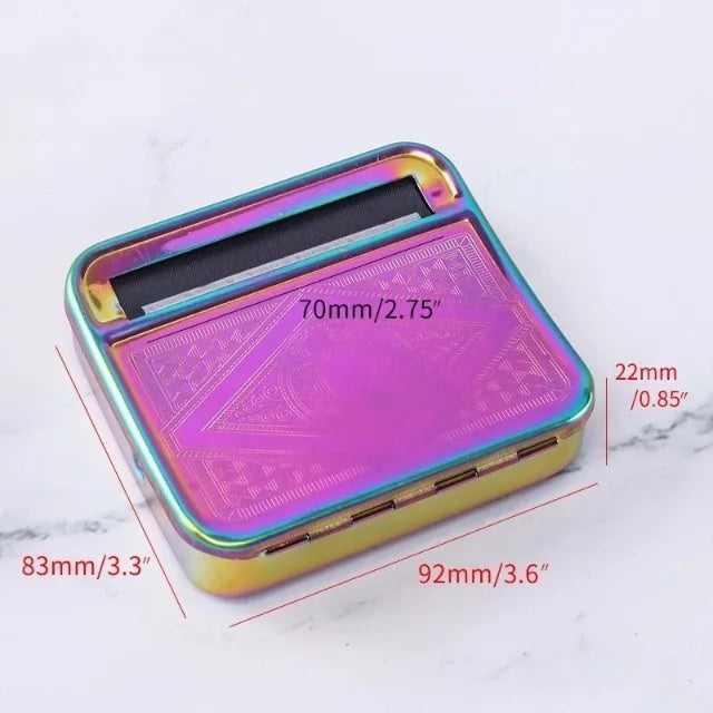 Máquina semiautomática de enrolar papel, kit para caixa de tabaco