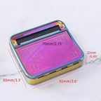 Máquina semiautomática de enrolar papel, kit para caixa de tabaco