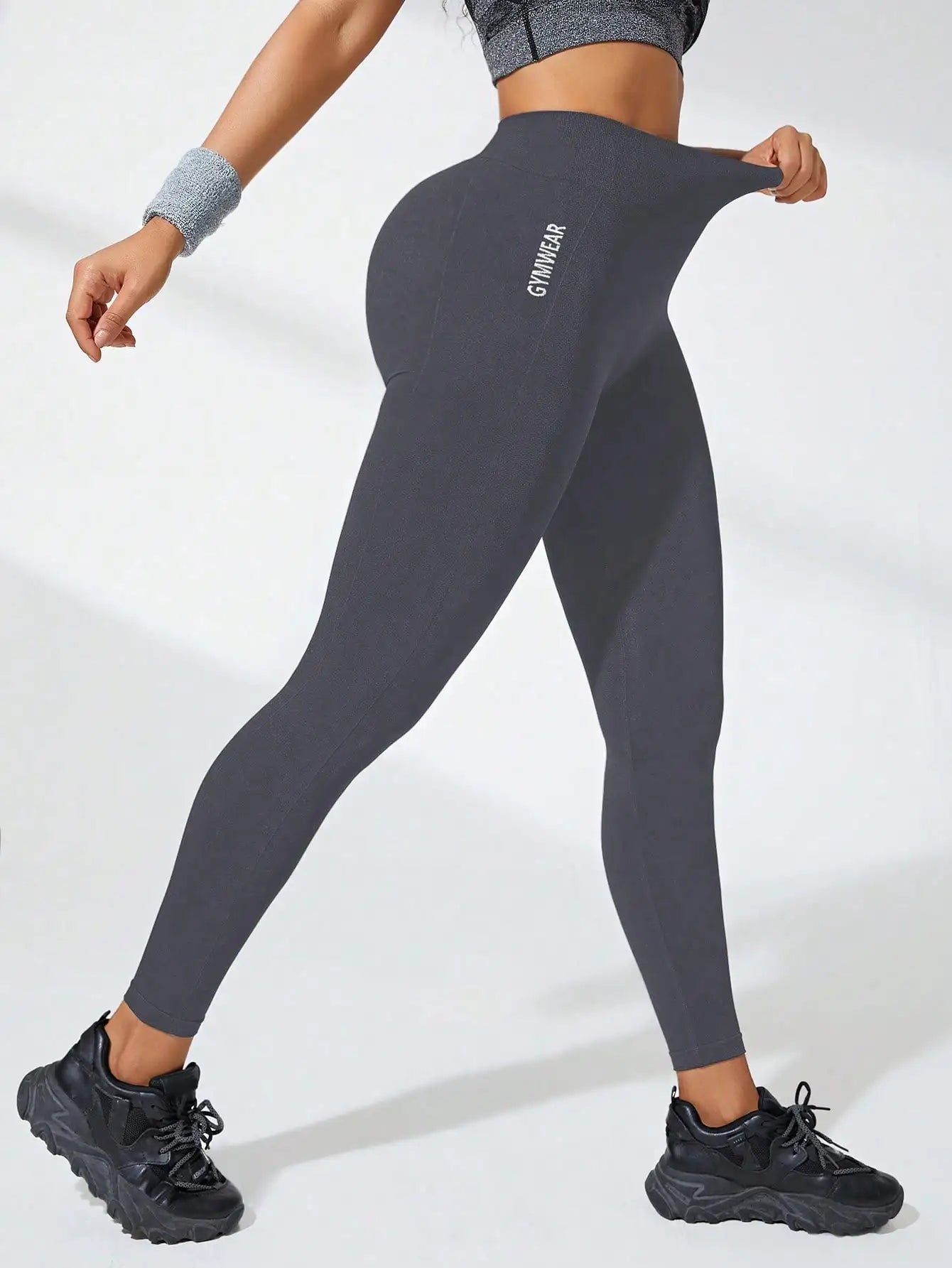 Leggings femininas de cintura alta