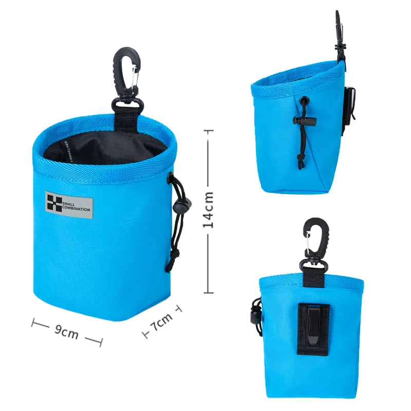 Bolsa portátil pequena para treinamento de cães