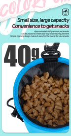 Bolsa portátil pequena para treinamento de cães