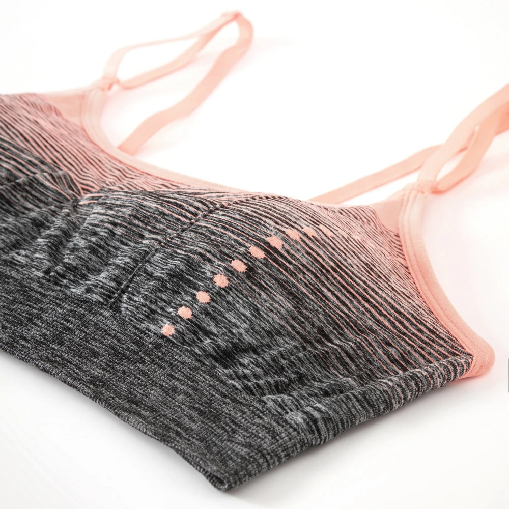 Sutiã esportivo feminino com degradê