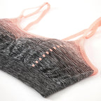 Sutiã esportivo feminino com degradê