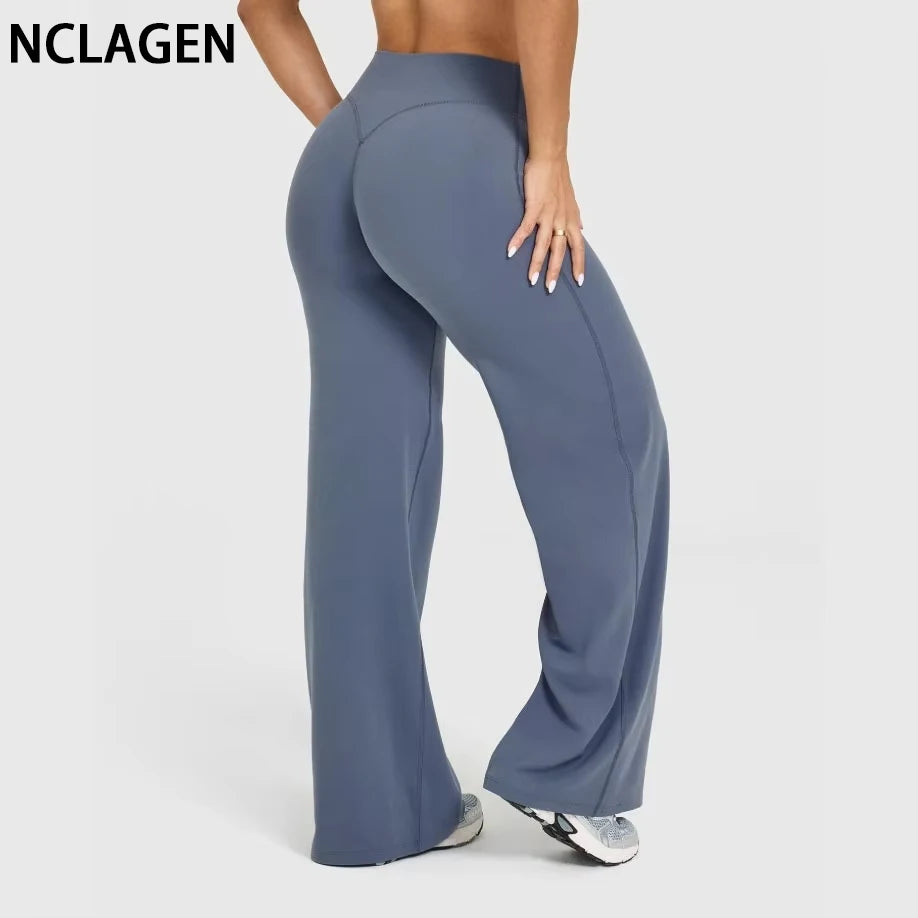 Calça legging feminina NCLAGEN SoftMotion de perna reta