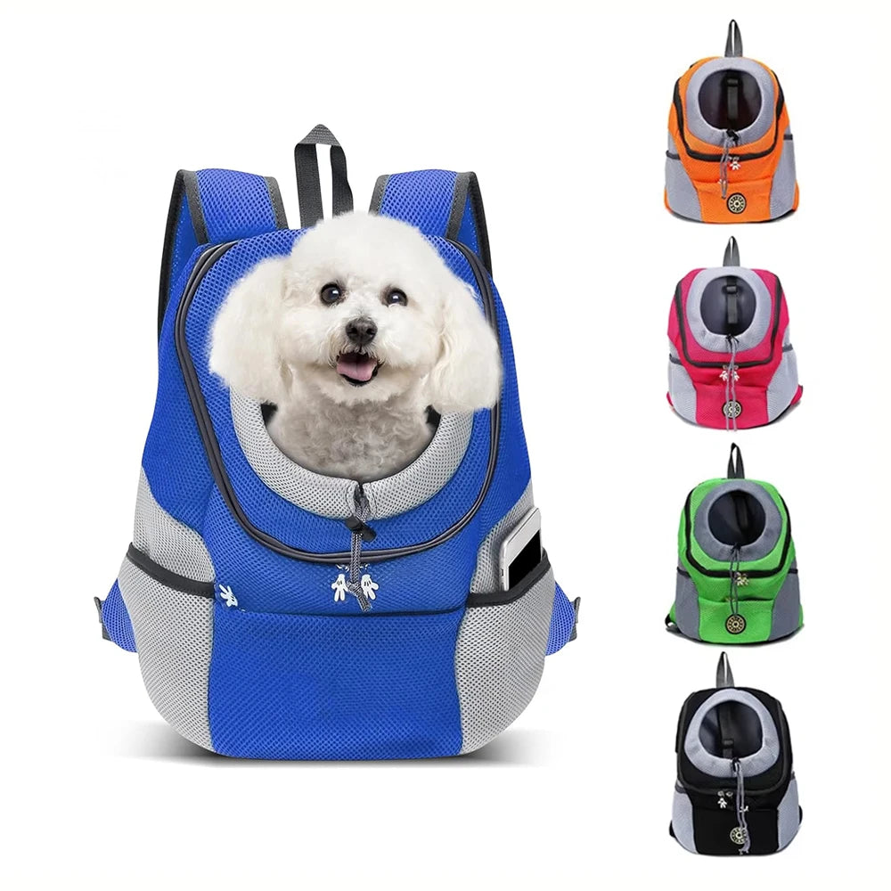 Mochila dobrável para transporte de animais de estimação