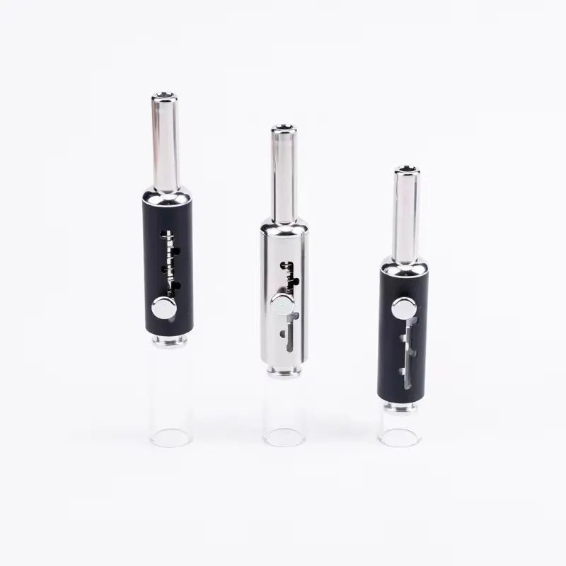 Cachimbo de metal para fumar ervas secas, com 5 níveis de ajuste