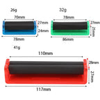 Máquina de enrolar cigarros manual mini de 70 mm/78 mm/110 mm,