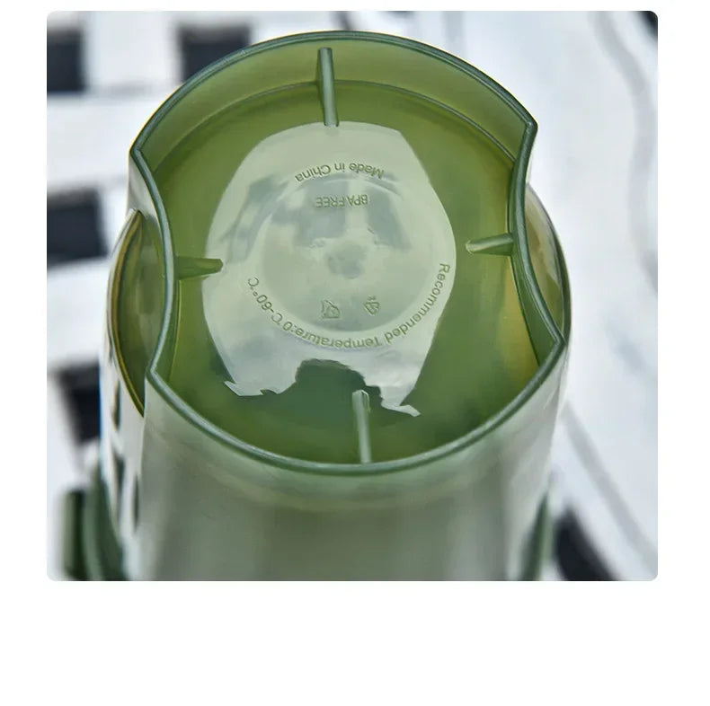 Garrafa de shaker portátil de 500ml para proteína em pó