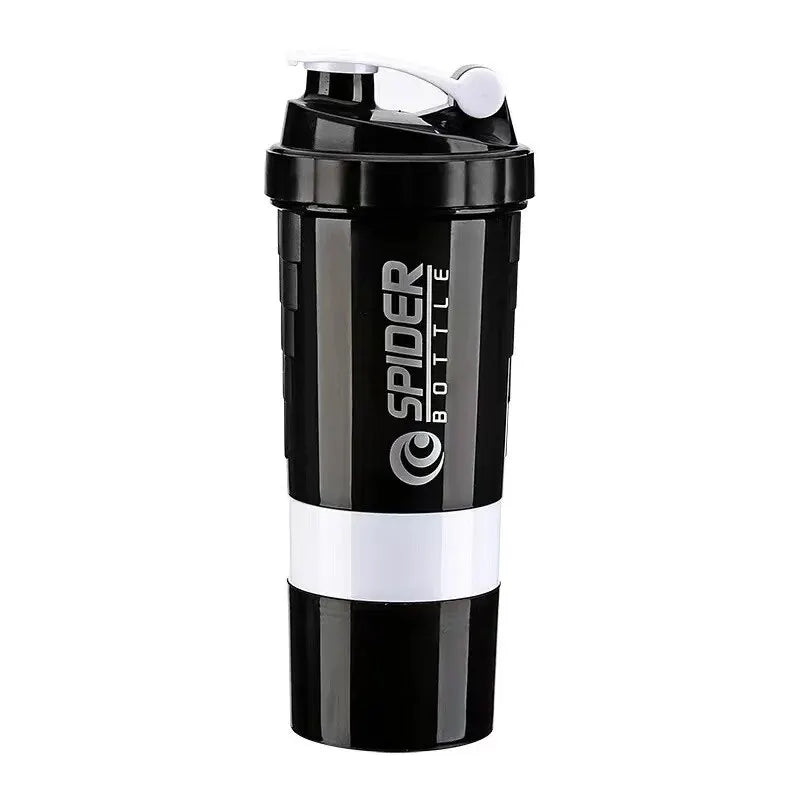 Garrafa Shaker de 3 Camadas para Proteína