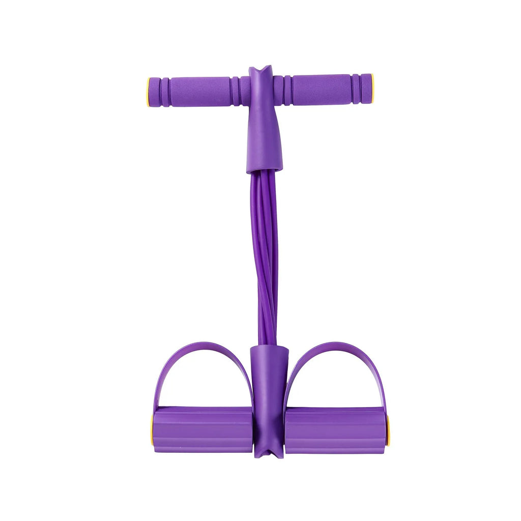 Tensor de pedal multifuncional de quatro tubos, equipamento de ginástica doméstico