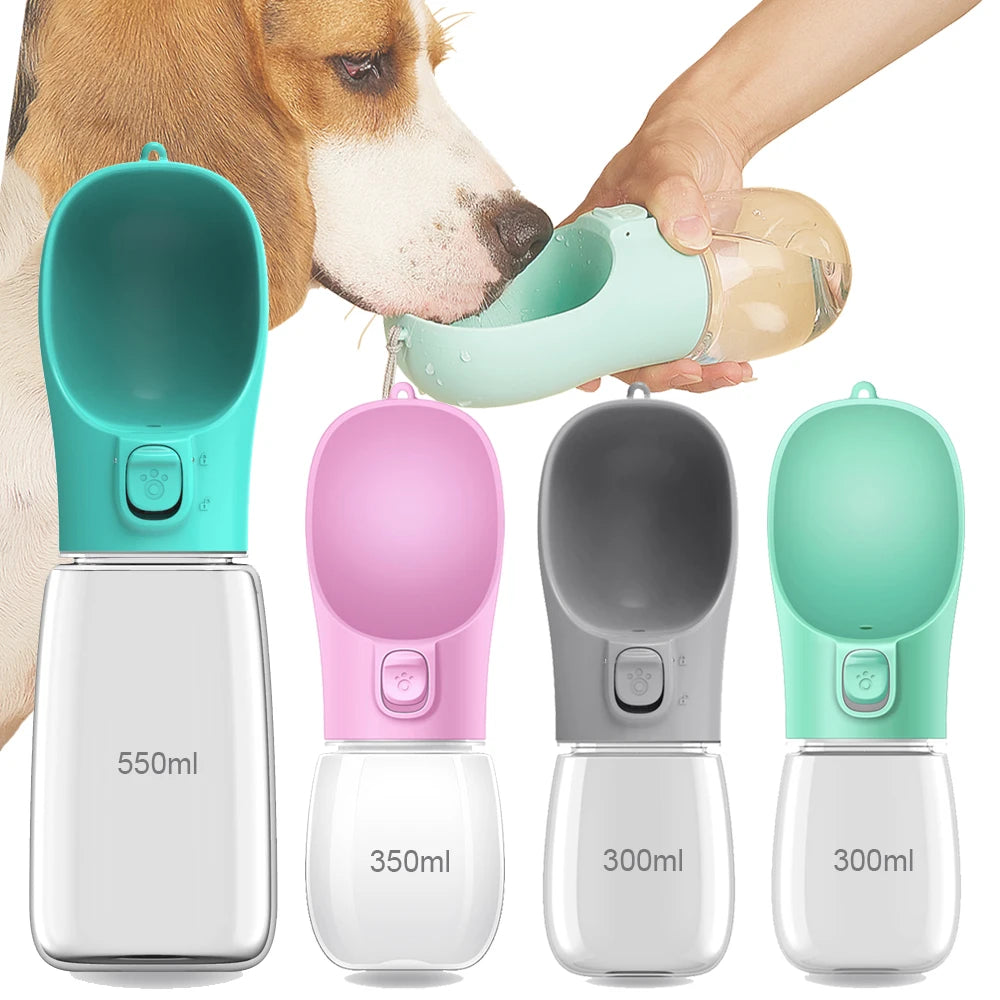 Garrafa de água para cães e gatos