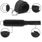 Conjunto de faixas elásticas de resistência para tornozelo
