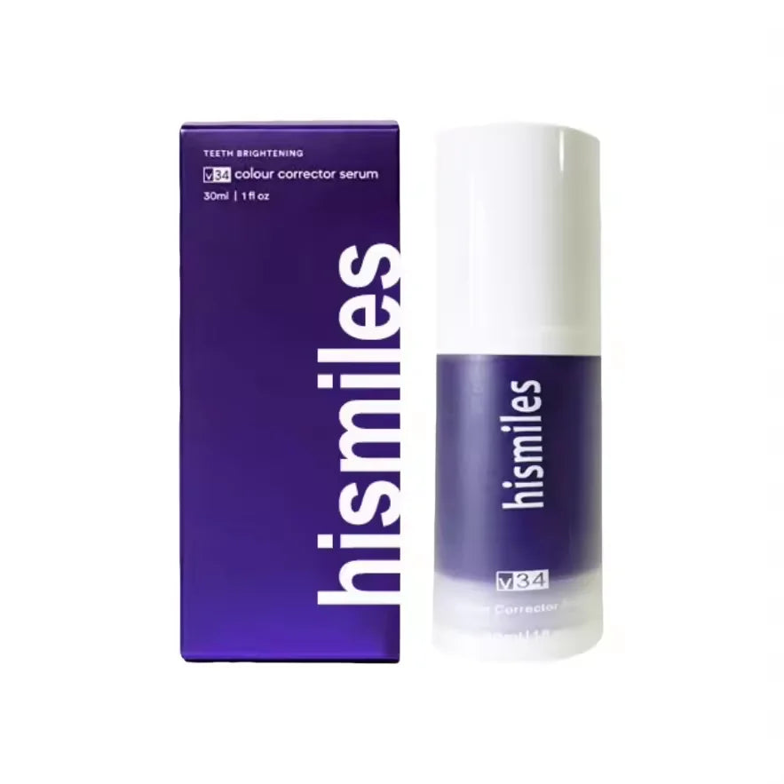 Creme dental clareador roxo, limpeza profunda