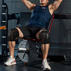 1 unidade de joelheira de 7 mm para levantamento de peso e powerlifting
