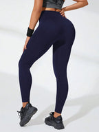 Leggings femininas de cintura alta