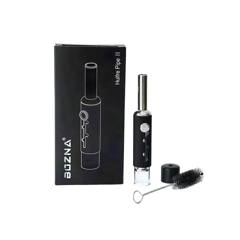 Cachimbo de metal para fumar ervas secas, com 5 níveis de ajuste