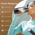 Garrafa Shaker Elétrica Portátil de 650ml para Whey Protein