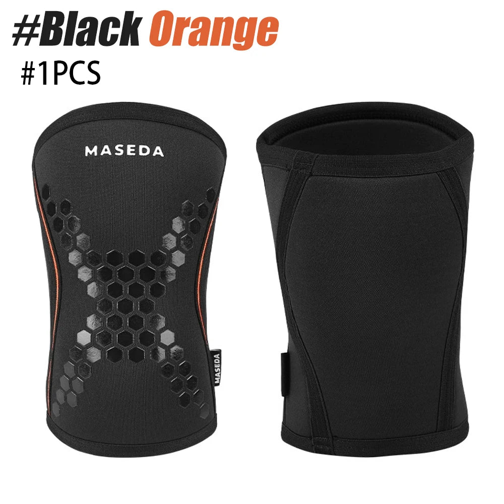 1 unidade de joelheira de 7 mm para levantamento de peso e powerlifting